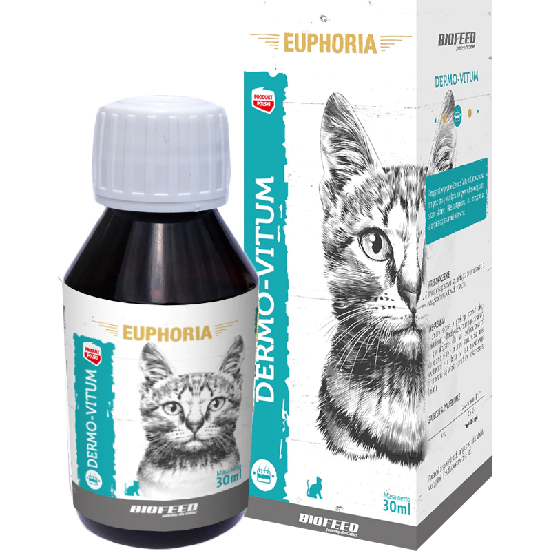 BIOFEED Euphoria Dermo-Vitum Cat 30 ml skóra i sierść