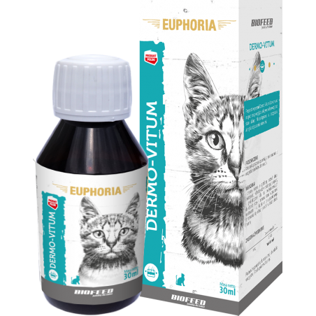 BIOFEED Euphoria Dermo-Vitum Cat 30 ml skóra i sierść