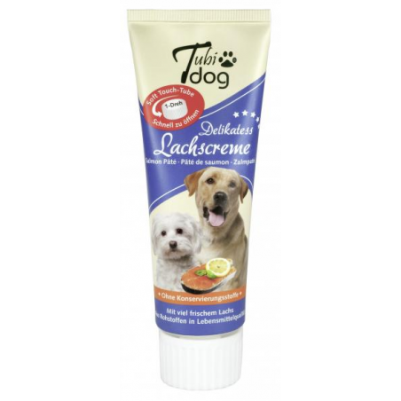 Tubi Dog Lachscreme - Pasta w Tubce o Smaku Łososia 75g