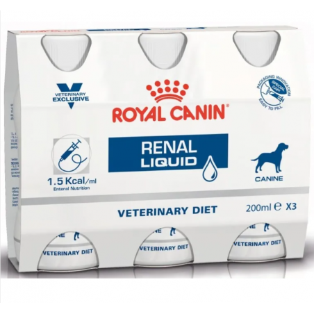 Pakiet ROYAL CANIN DOG RENAL LIQUID 3x200ml
