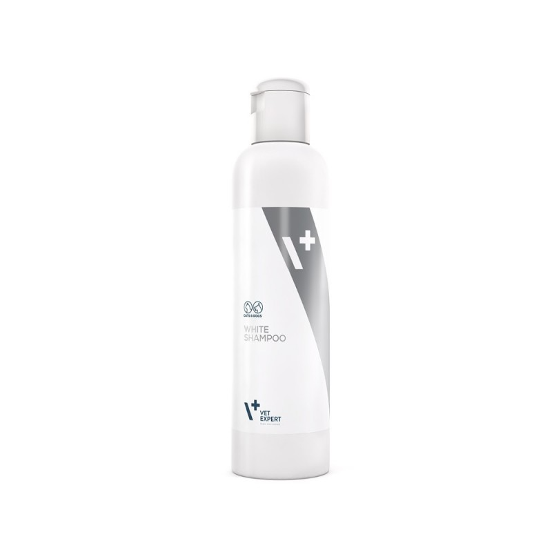 VetExpert White Shampoo jasna sierść pies, kot 250ml