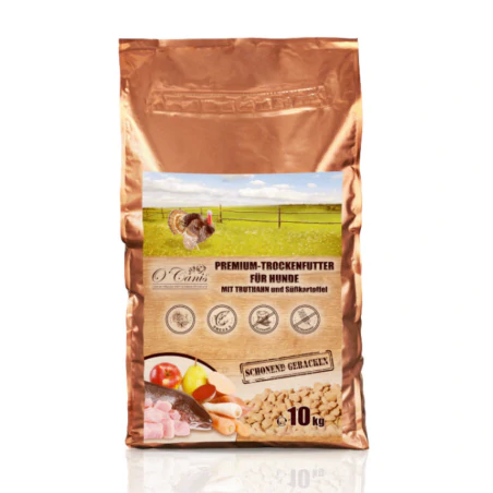 O'CANIS Karma Premium z Indykiem i Słodkimi Ziemniakami i Burak 10 kg