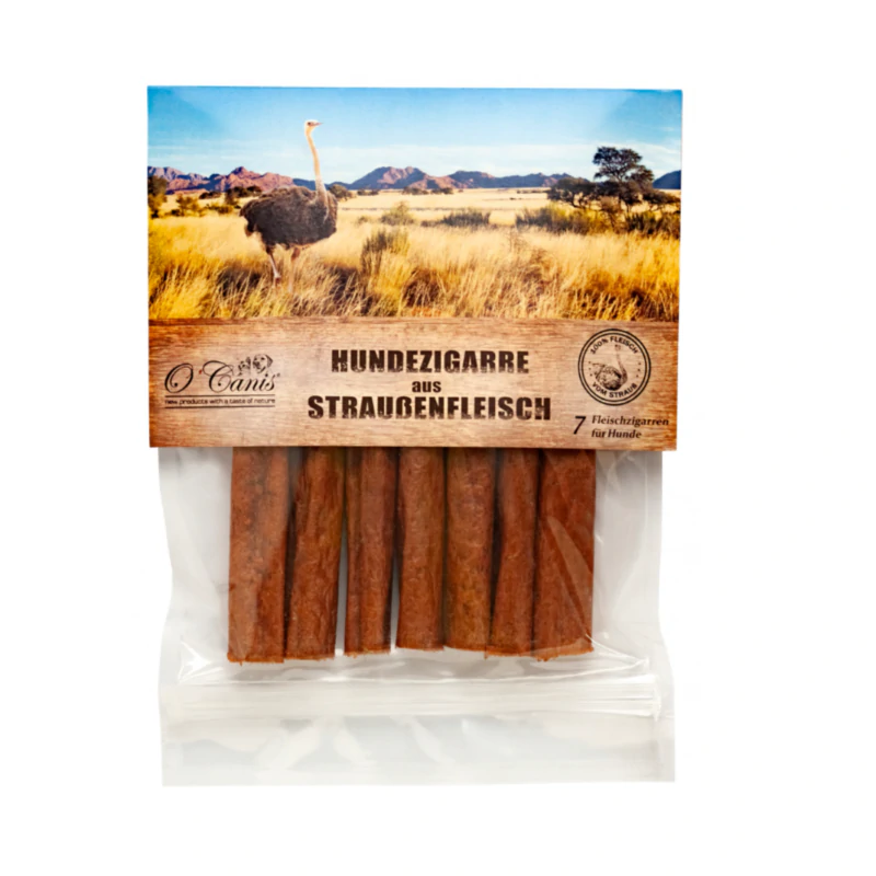 O'Canis Cygara Grube - struś 7szt