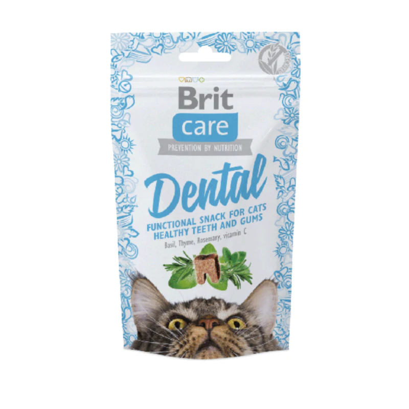 Brit Care Cat Snack Dental 50g