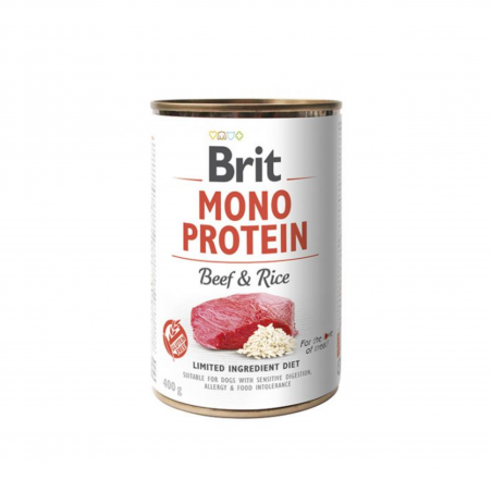Brit Care Mono Protein Beef Rice 400g