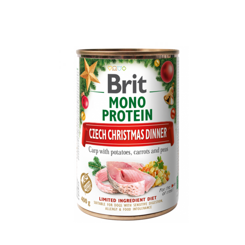 Brit Mono Protein Carp Czech Christmas Dinner 400g