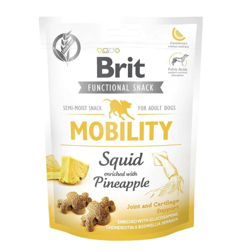 Brit Care Dog Functional Snack Mobility Squid 150g