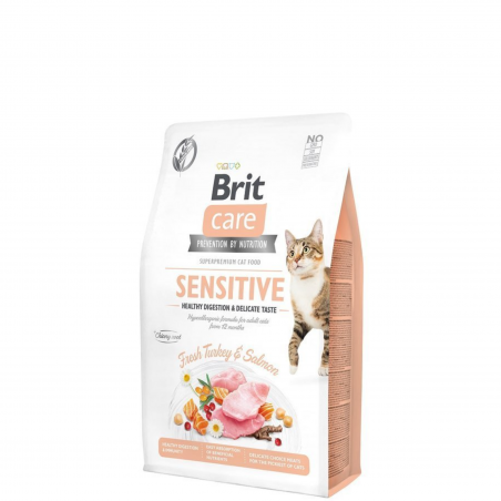 Brit Care Cat Grain-Free Sensitive Healthly Digestion & Delicate Taste 2 kg