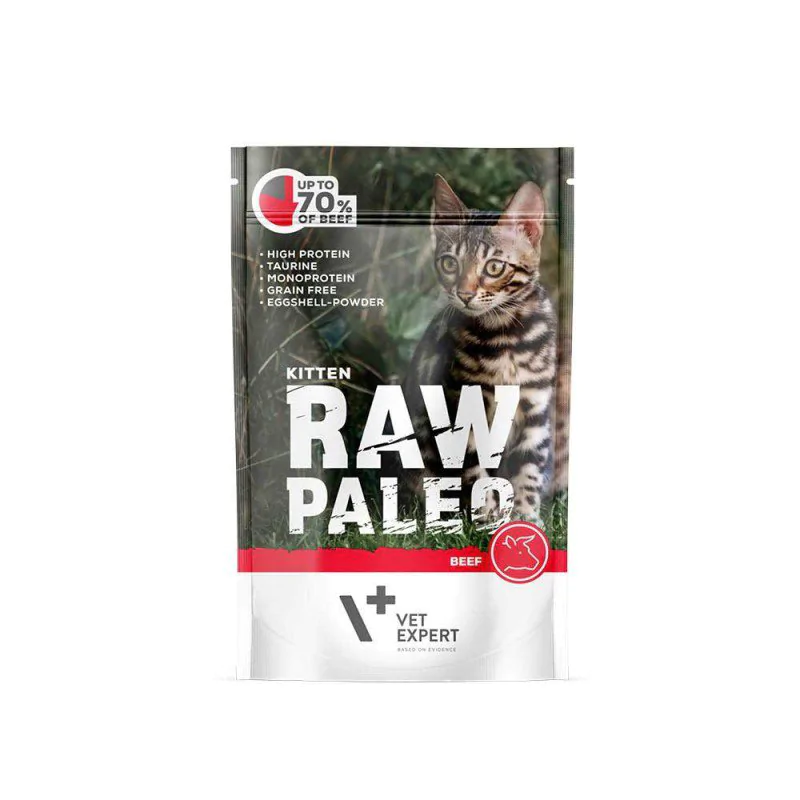 Raw Paleo Kitten Beef 100g