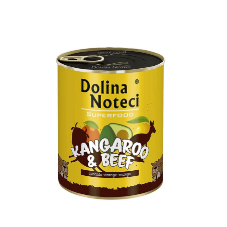 Dolina Noteci dla Psa Superfood Kangur i Wołowina 800g