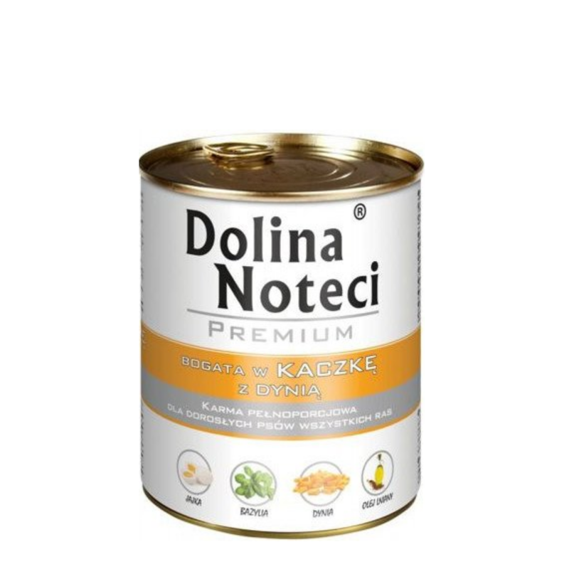 Dolina Noteci Premium Bogata w Kaczkę z Dynią 800g
