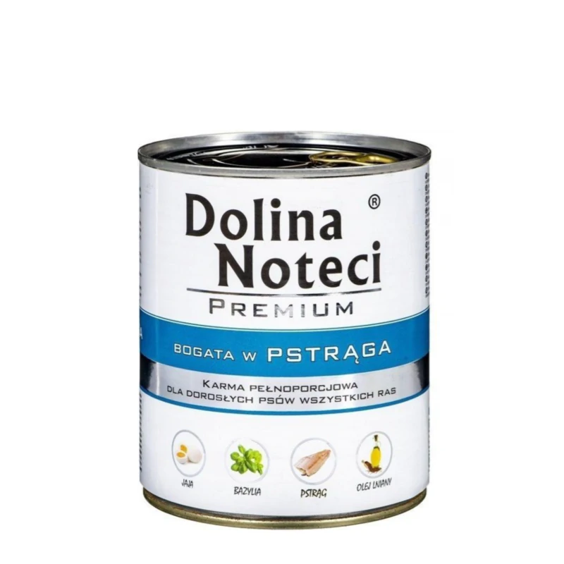 Dolina Noteci Premium Dorosły Pies Pstrąg 800g