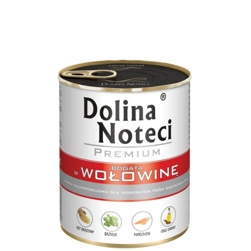 Dolina Noteci Premium Bogata w Wołowinę 800g