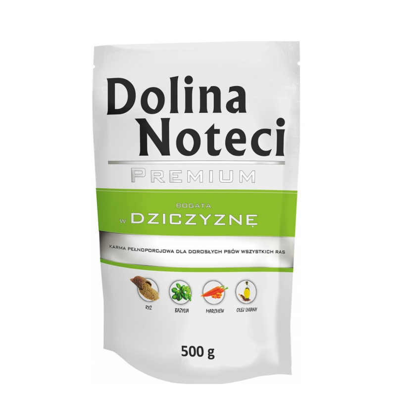Dolina Noteci Premium Bogata w Dziczyznę 500g