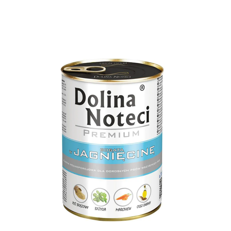 Dolina Noteci Dorosły Pies Jagnięcina 400g