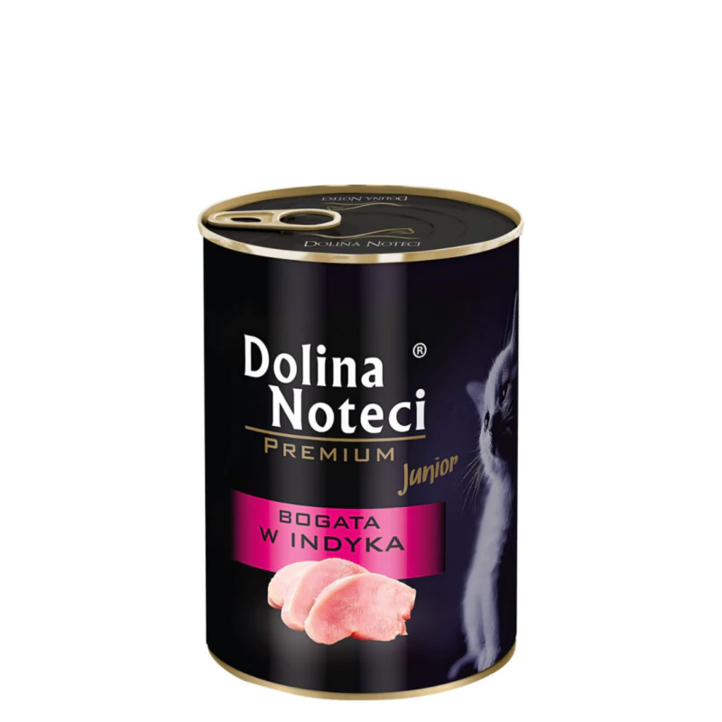Dolina Noteci Junior dla Kociąt Bogata w Indyka 400g
