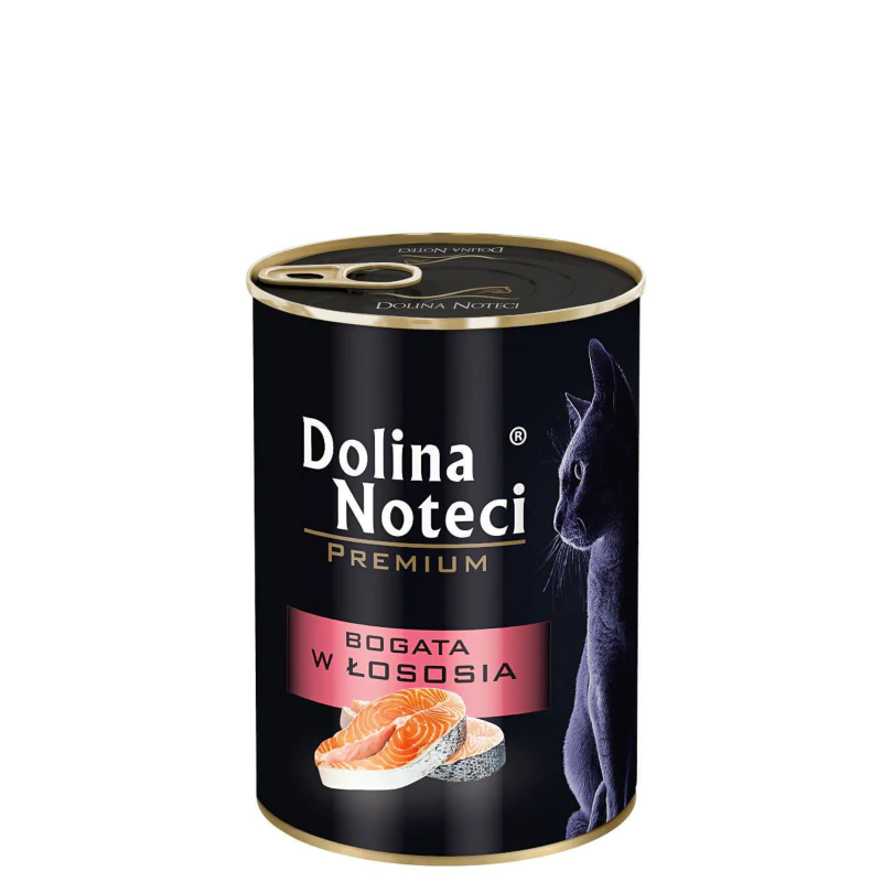 Dolina Noteci Premium dla Kota Bogata w Łososia 400 g