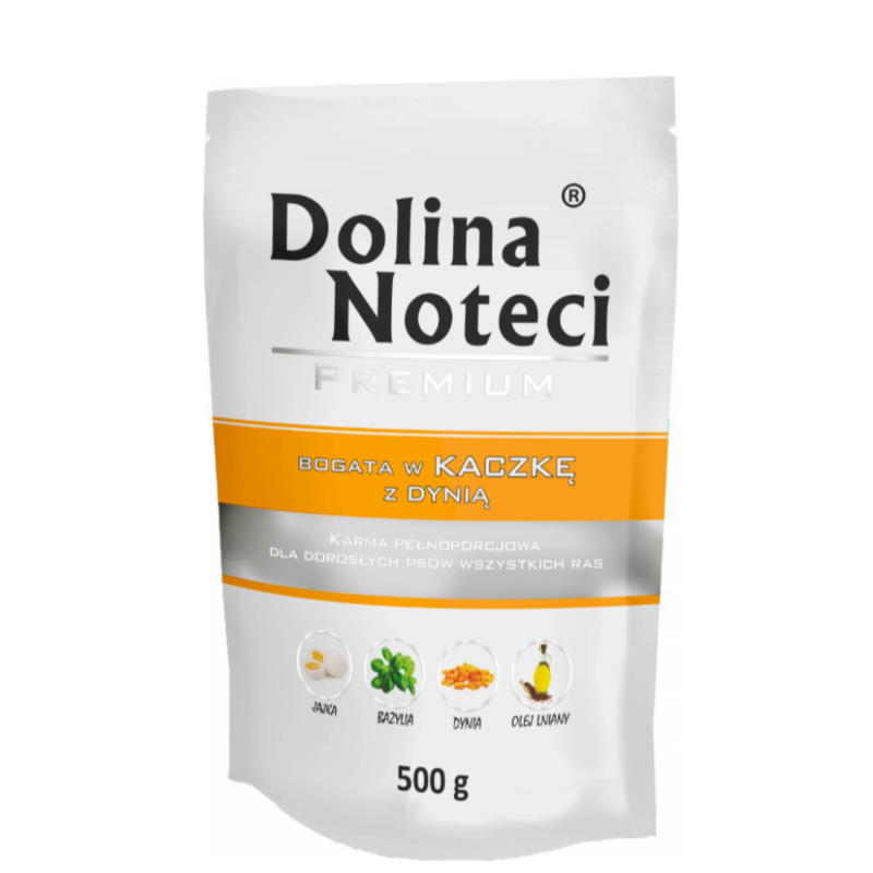 Dolina Noteci Premium Bogata w Kaczkę z Dynią 500g