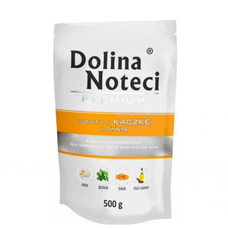 Dolina Noteci Premium Bogata w Kaczkę z Dynią 500g