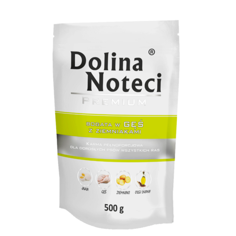 Dolina Noteci Premium Bogata w Gęś ziemniaki 500g