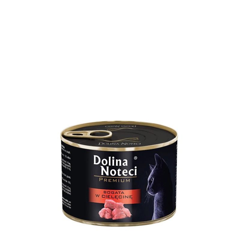 Dolina Noteci Premium dla Kota Bogata w Cielęcinę 185g