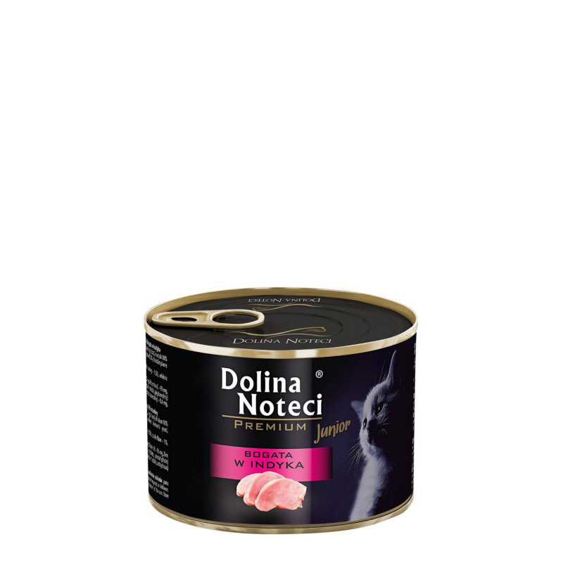 Dolina Noteci Junior dla Kociąt Bogata w Indyka 185g