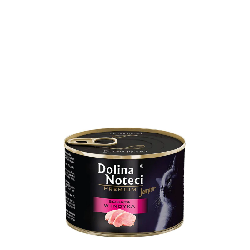 Dolina Noteci Junior dla Kociąt Bogata w Indyka 185g