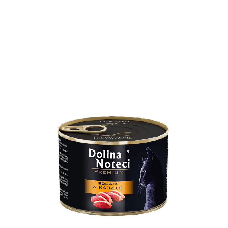 Dolina Noteci Premium dla Kota Bogata w Kaczkę 185 g