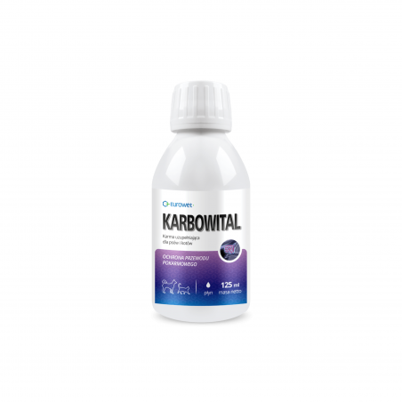 Karbowital dla psów i kotów 125 ml