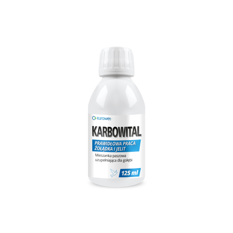 Karbowital dla gołębi 125 ml