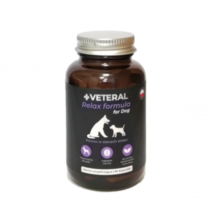 Relax Formula for Dog 60 kaps. Veteral
