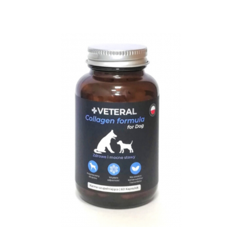 Collagen Formula for Dog 60 kaps. Veteral