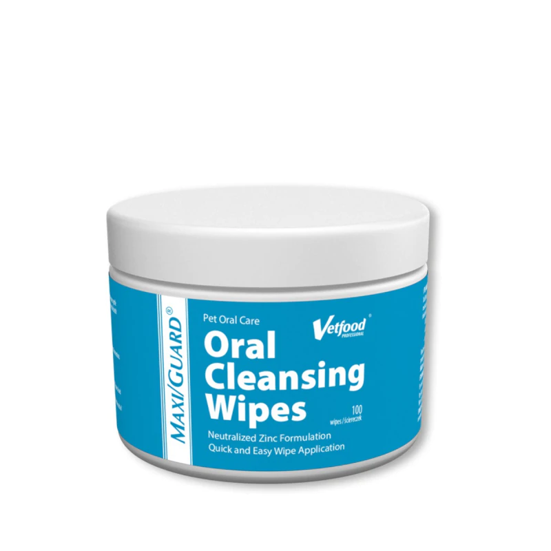 Vetfood Maxi/Guard Oral Cleansing Wipes 100szt