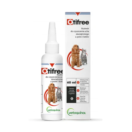 Otifree Płyn do czyszczenia uszu 60 ml