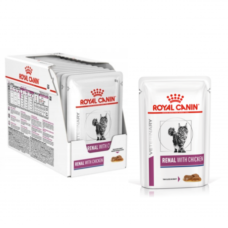 Pakiet ROYAL CANIN CAT RENAL CHICKEN 12x85G