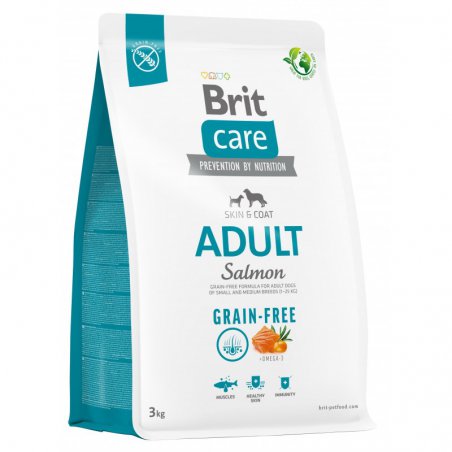 Brit Care Dog Grain-free Adult Salmon 3 kg