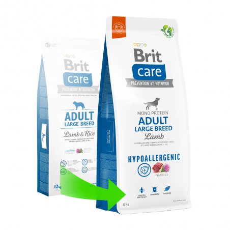 Brit Care Dog Hypoallergenic Adult Large Breed Lamb 12kg-2788