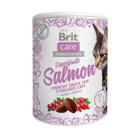 Brit Care Snack Superfruits Salmon 100g