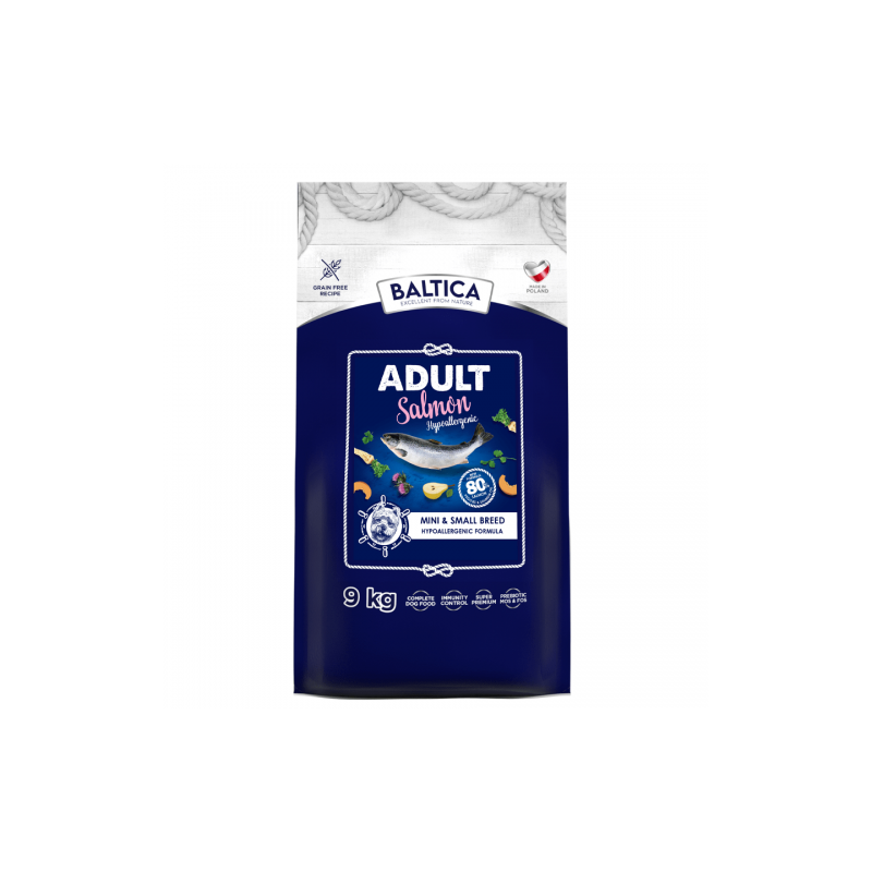 Baltica Adult Salmon Hypoallergenic XS/S 9 kg