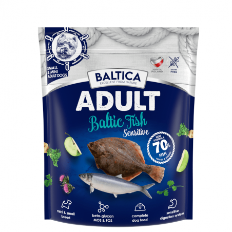 Baltica Sensitive Adult Baltic Fish karma dla psów małych ras 1 kg