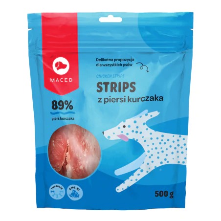 MACED Strips z piersi kurczaka 500g