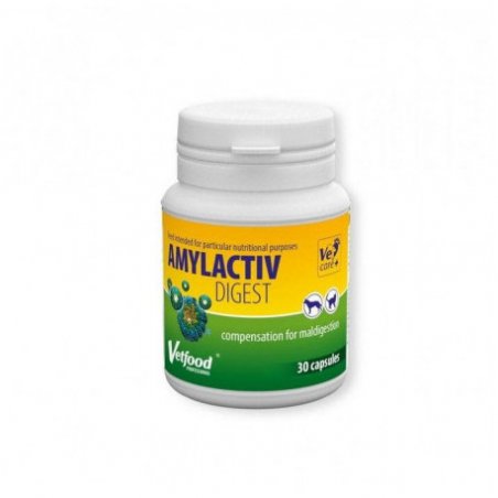 VETFOOD AMYLACTIV DIGEST 30 kapsułek