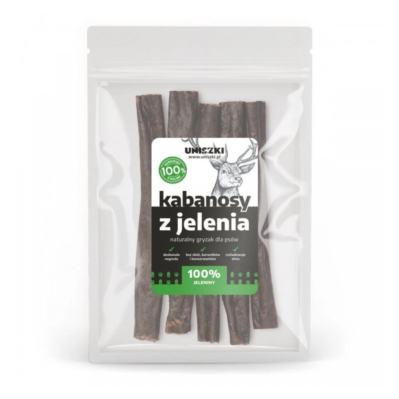Uniszki Kabanosy z Jelenia 100g.