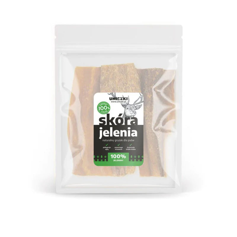 Uniszki skóra jelenia 100g