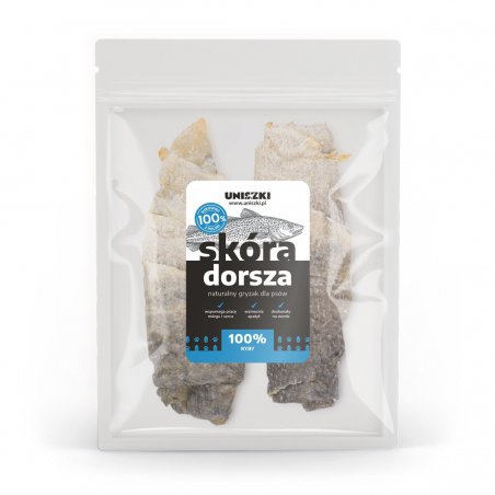 Uniszki skóra z dorsza 100g