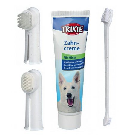 TRIXIE zestaw do czyszczenia zębów dla psa