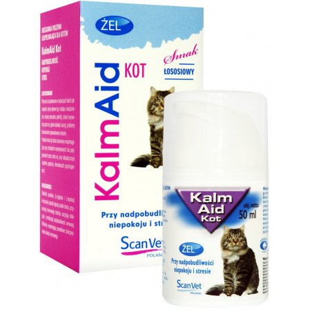 ScanVet Kalm Aid w żelu dla kotów 50ml