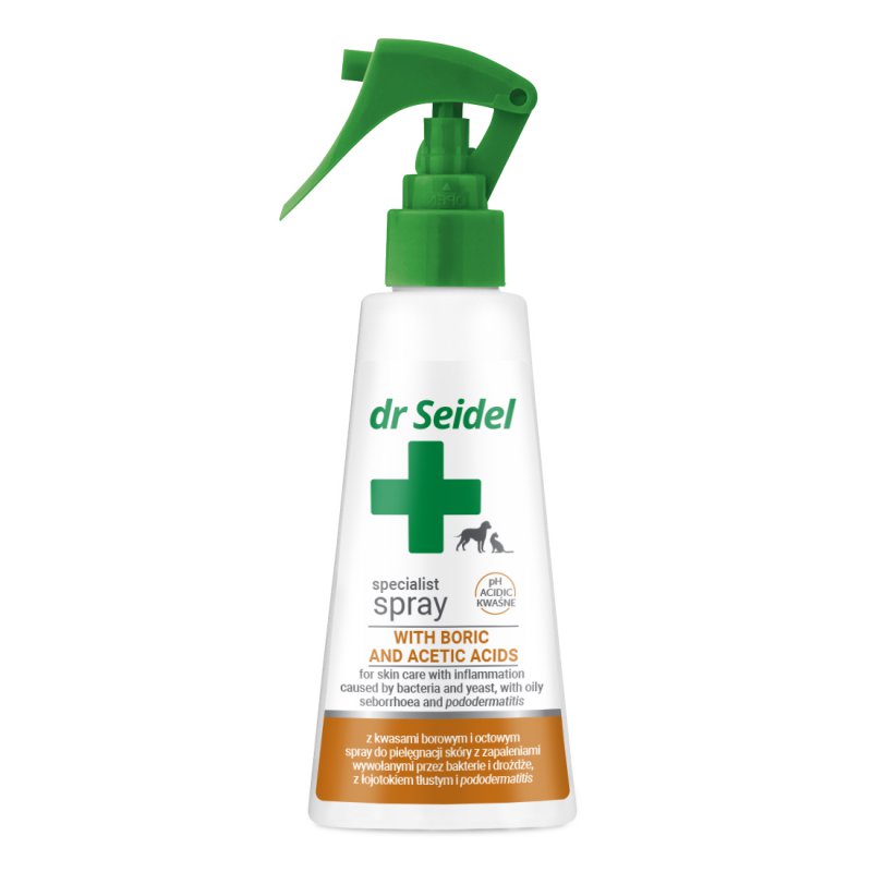 Dr Seidel spray z kwasami borowym i octowym 100ml
