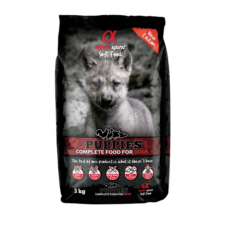 Alpha Spirit Puppies 3 kg - miękka karma dla szczeniąt
