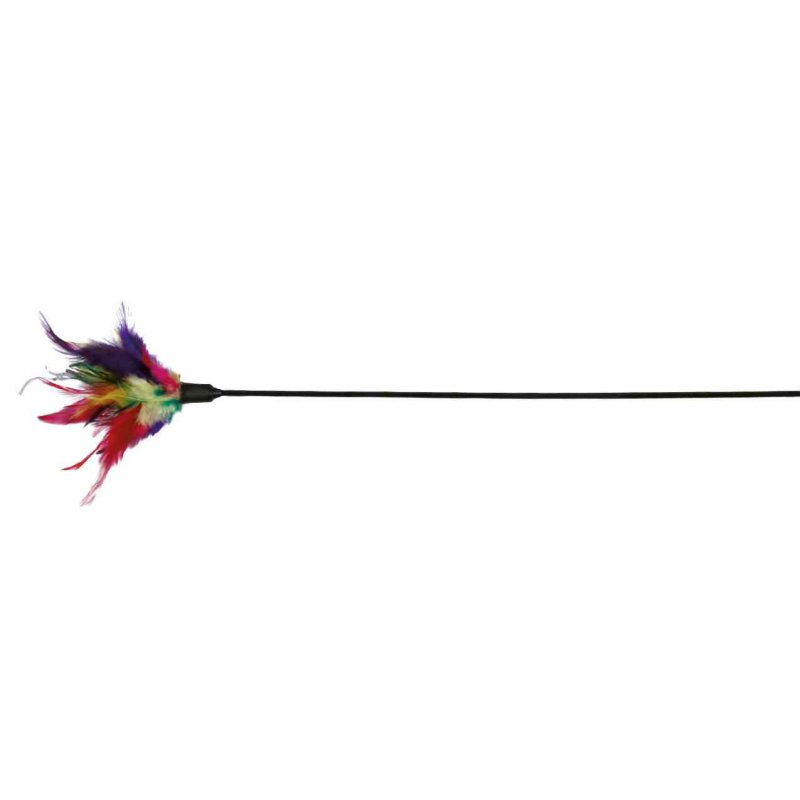 TRIXIE wędka z piórkami dla kota 50cm